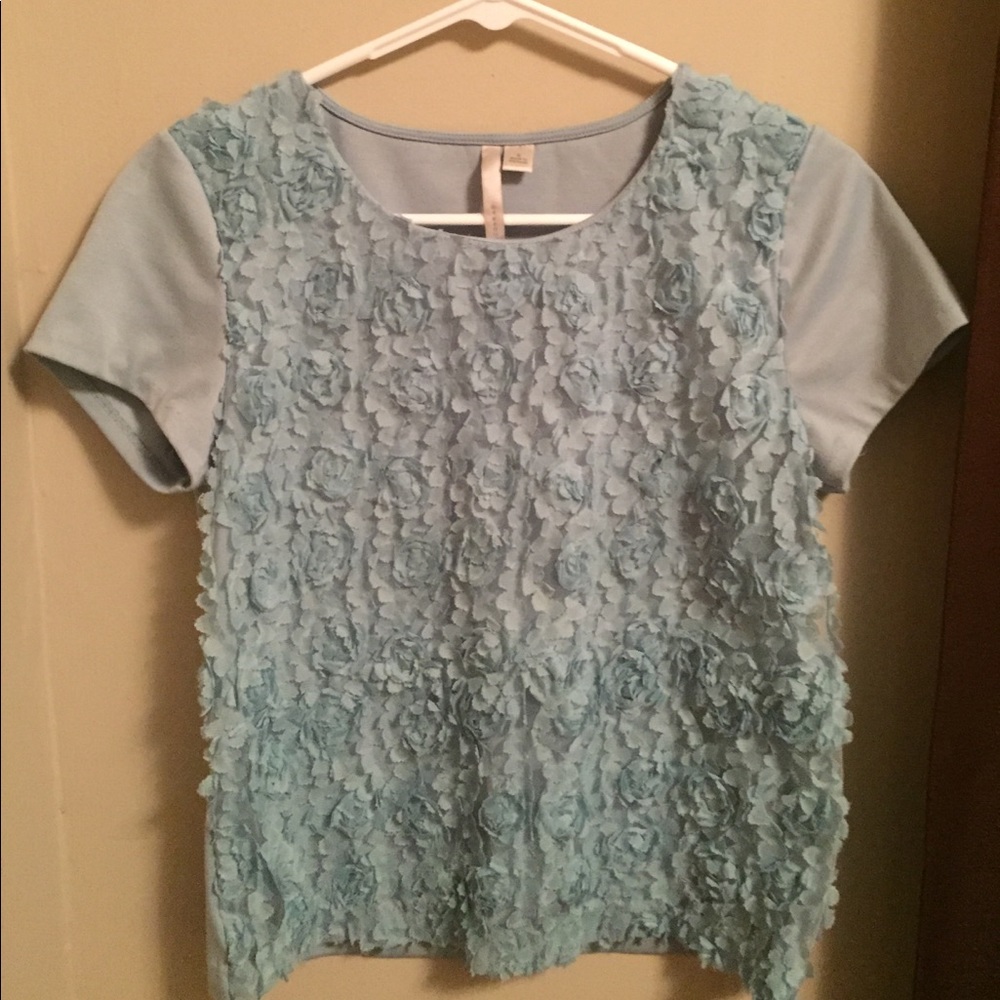Lauren Conrad floral blouse